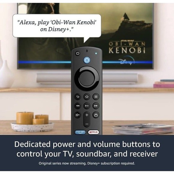 NEW Amazon Fire Stick (3rd Gen) FHD Media Streamer w/Alexa Voice Remote MSRP $40 - Picture 6 of 9